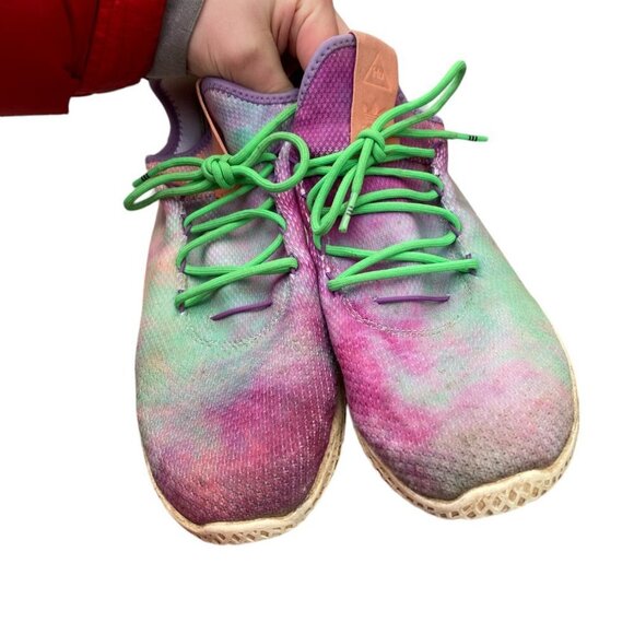 Adidas X Pharrell Williams Hu Holi Tie Dye Shoes Size 11 - Picture 8 of 15